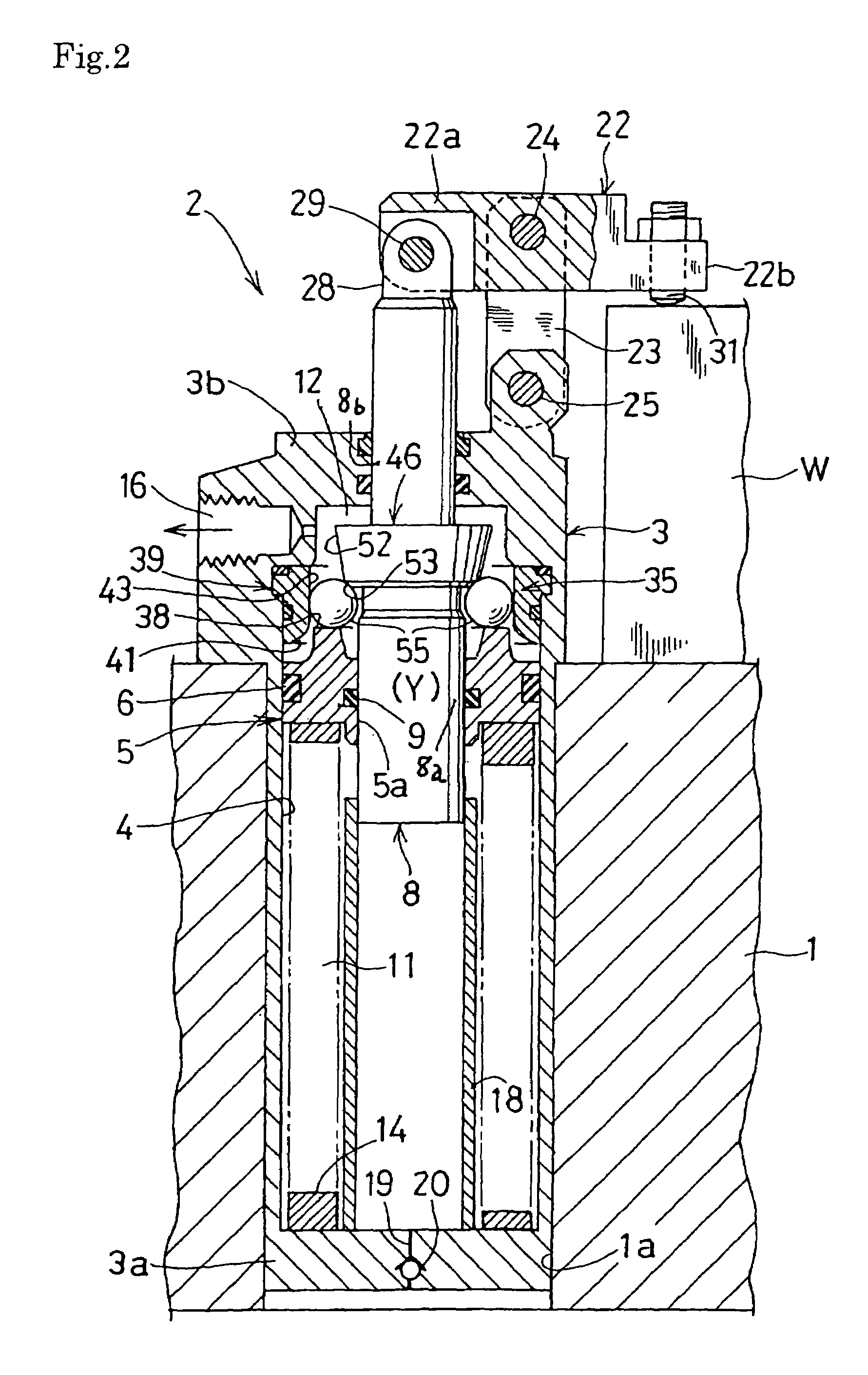 Spring-lock type clamp device