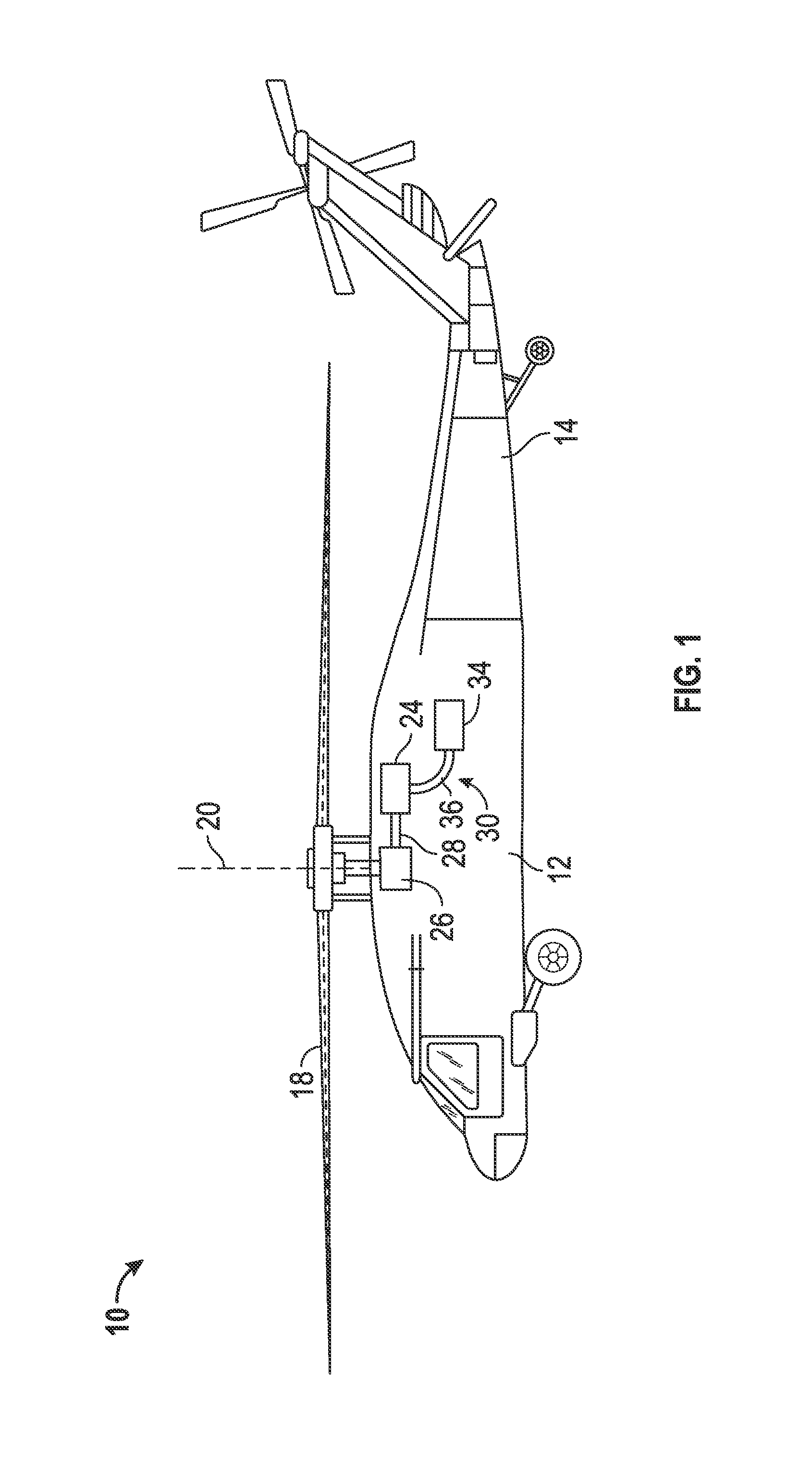 Bubble collector for suction fuel system