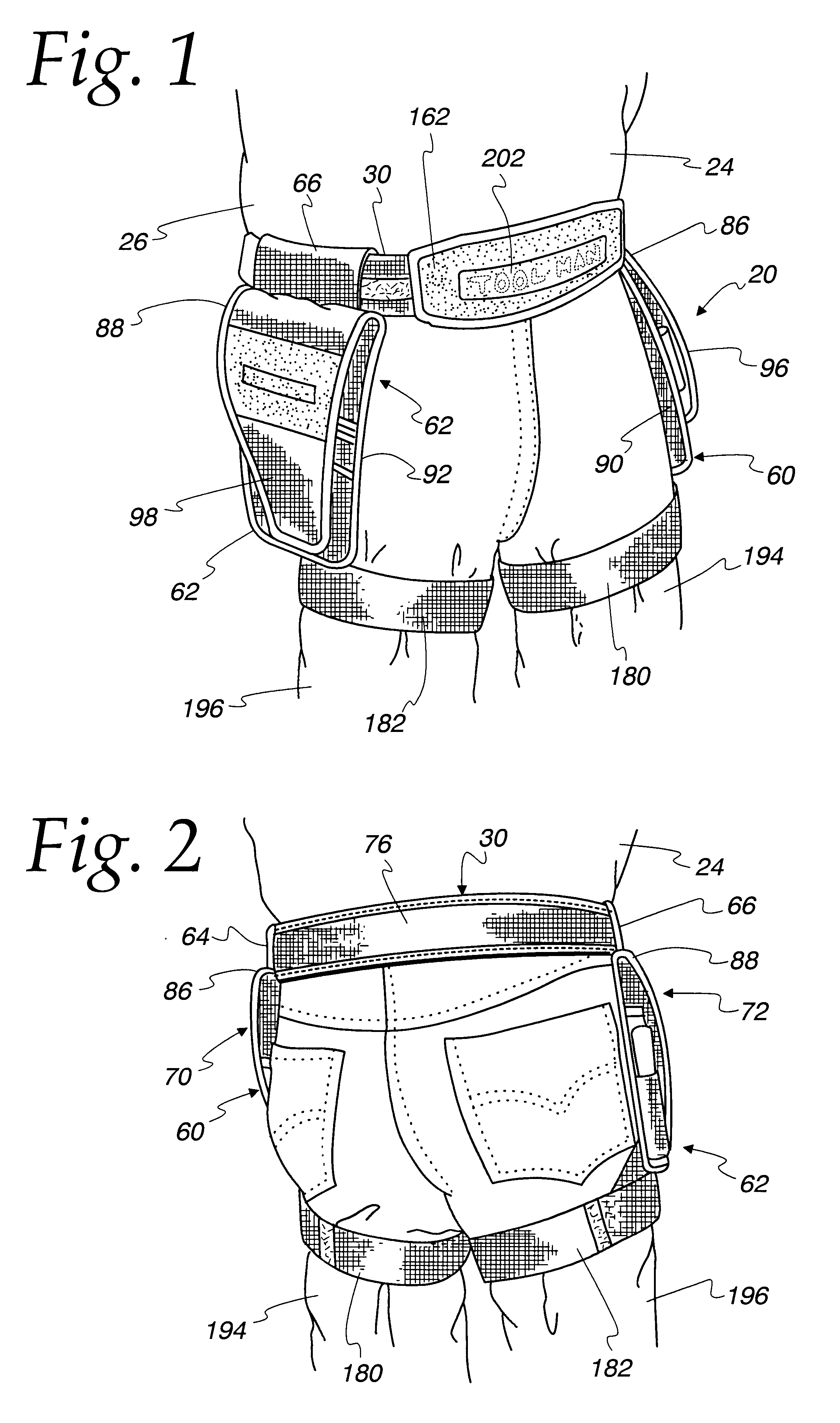 Belt assembly for storage and inventory of tools