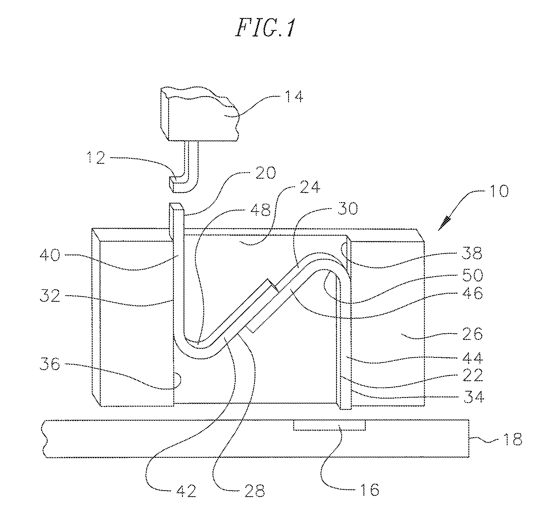 Semiconductor electromechanical contact
