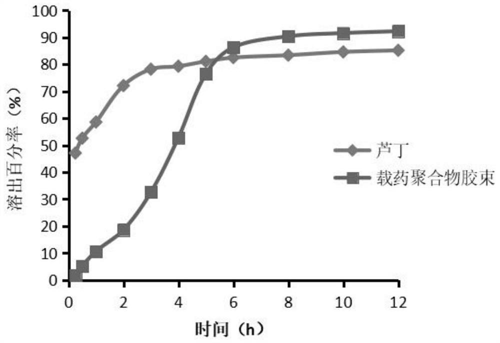 A kind of rutin-loaded polymer micelles and preparation method thereof