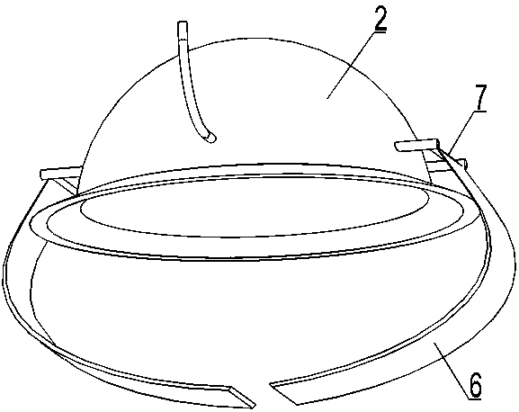 An intermittent negative pressure suction skin expansion device and its application method