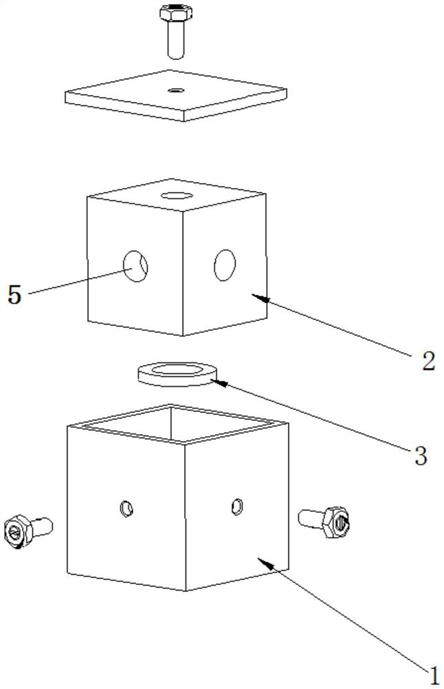 A concave cavity three-mode resonant structure and a filter containing the resonant structure