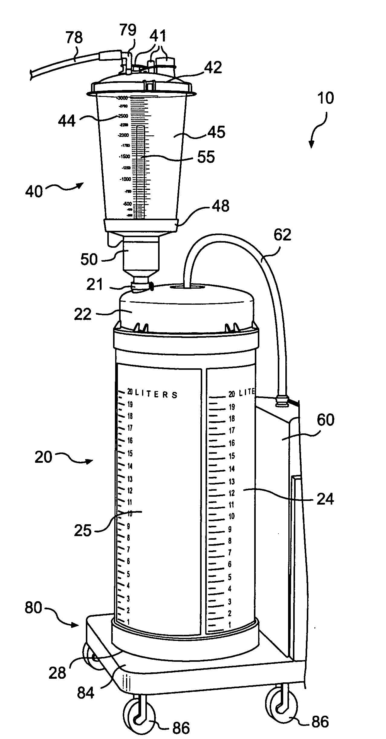 Liquid collection system and related methods