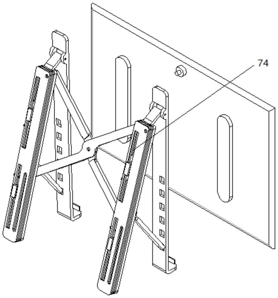 Mobile advertisement display auxiliary tool for mobile intelligent terminal