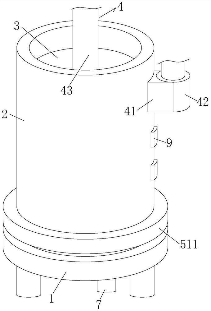 Fiber dispersion device and method for papermaking based on fluid mechanics