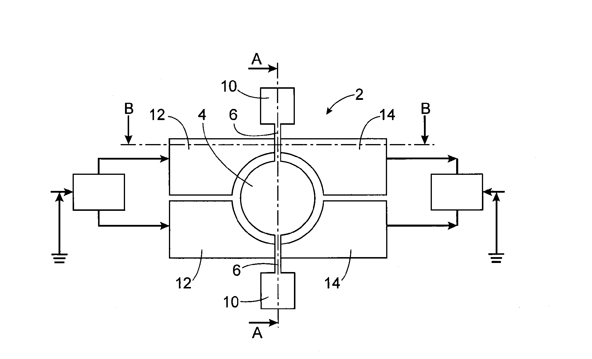 Bolometer having frequency detection