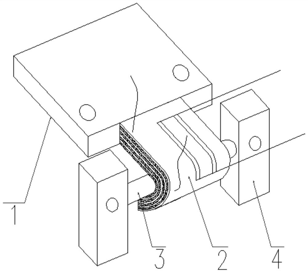 Self-driven repetitive locking and releasing mechanism with honeycomb structure and its 4D printing preparation method and locking and releasing method