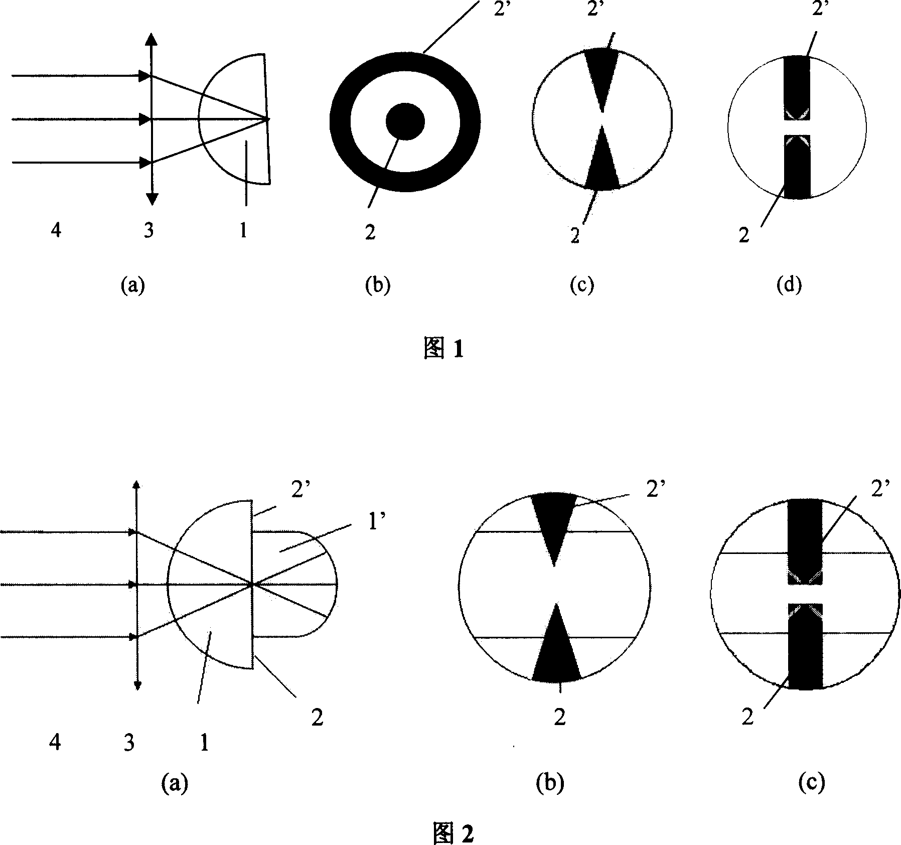 Hemi-spherical shape and spherical two-photon response semiconductor photoelectric detector