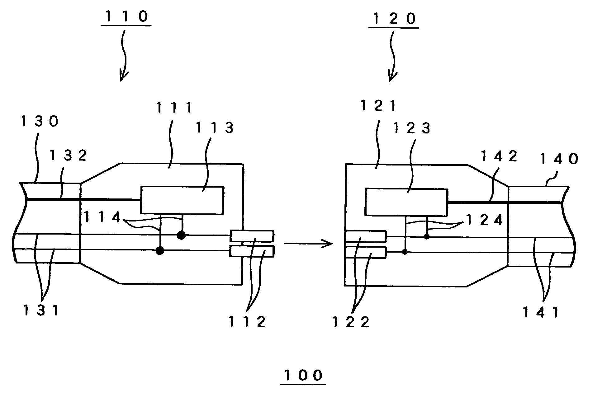 Electro-optical composite connector, electro-optical composite cable, and network devices using the same