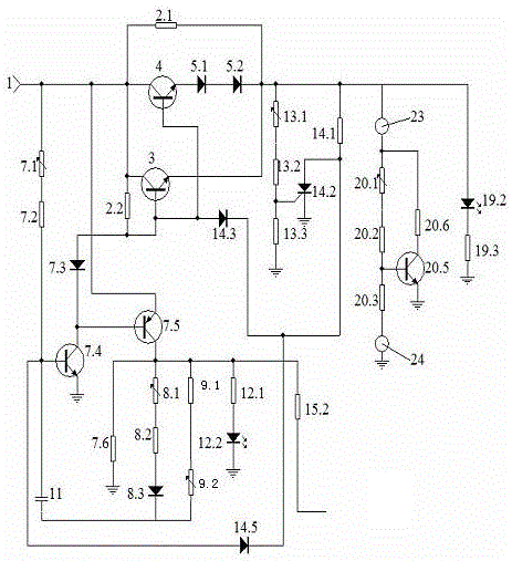 Double-N type pulse environment-friendly charging device