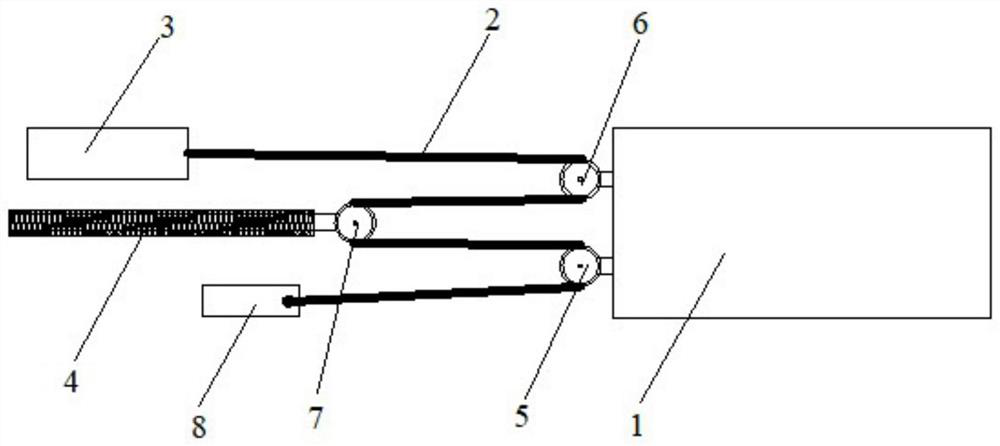 Tensioning device of belt conveyor, belt conveyor and adjusting method