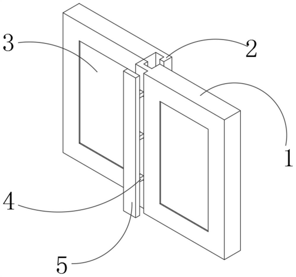 Fabricated fireproof and explosion-proof composite board