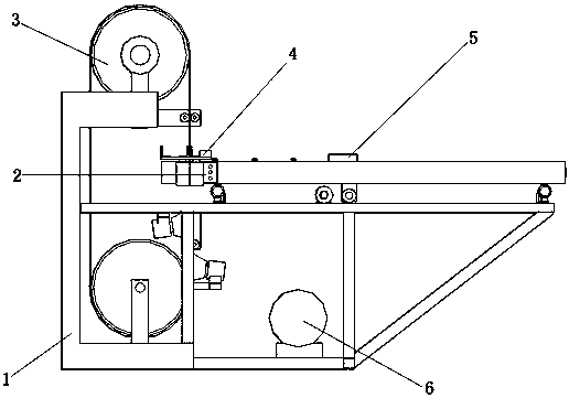 Cutting device for joss paper processing