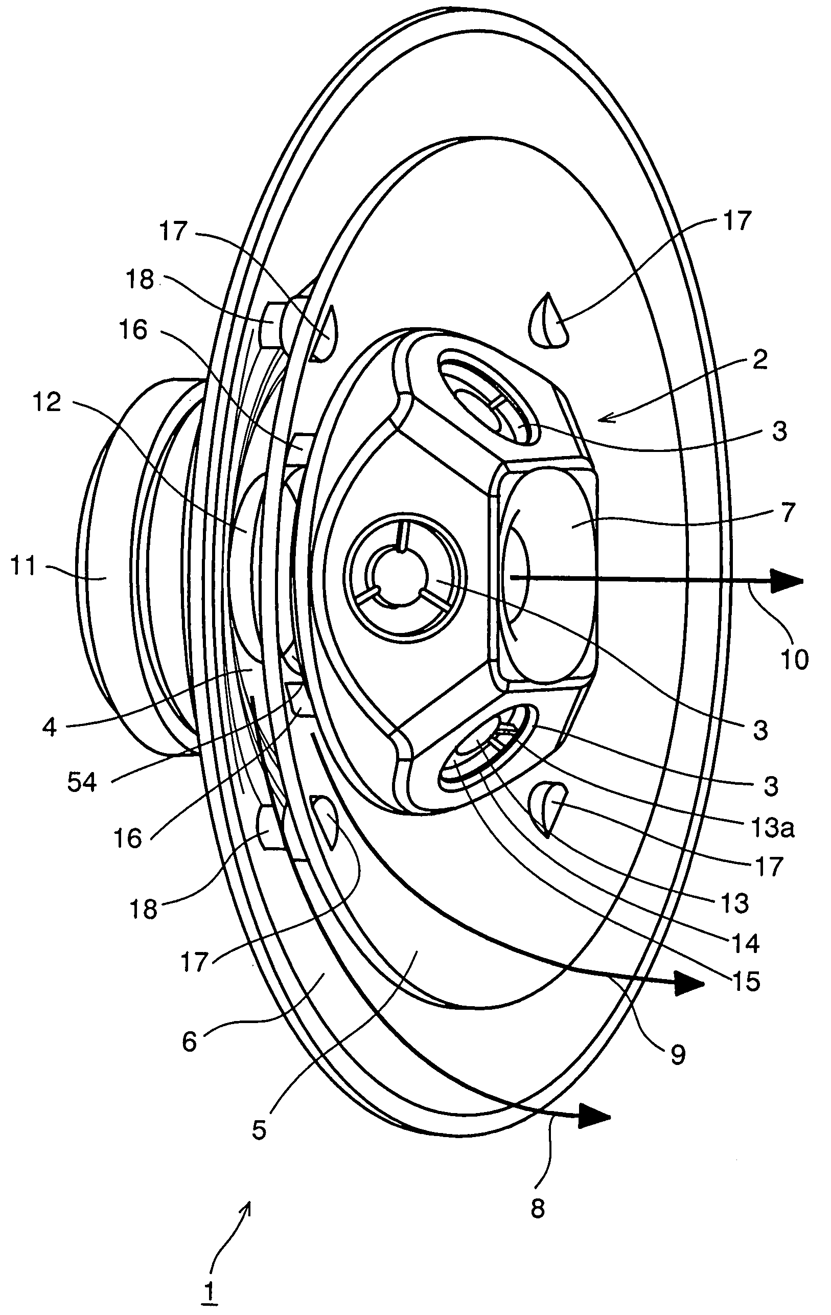Speaker system with broad directivity