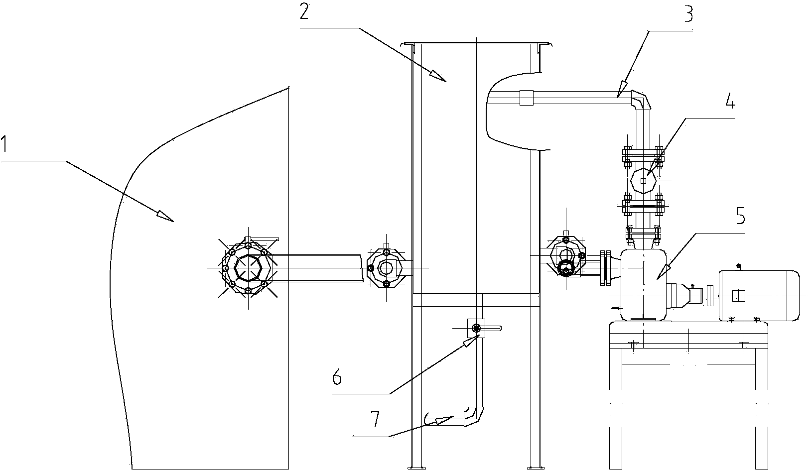 Method for filtering water of odor treatment spray water tank