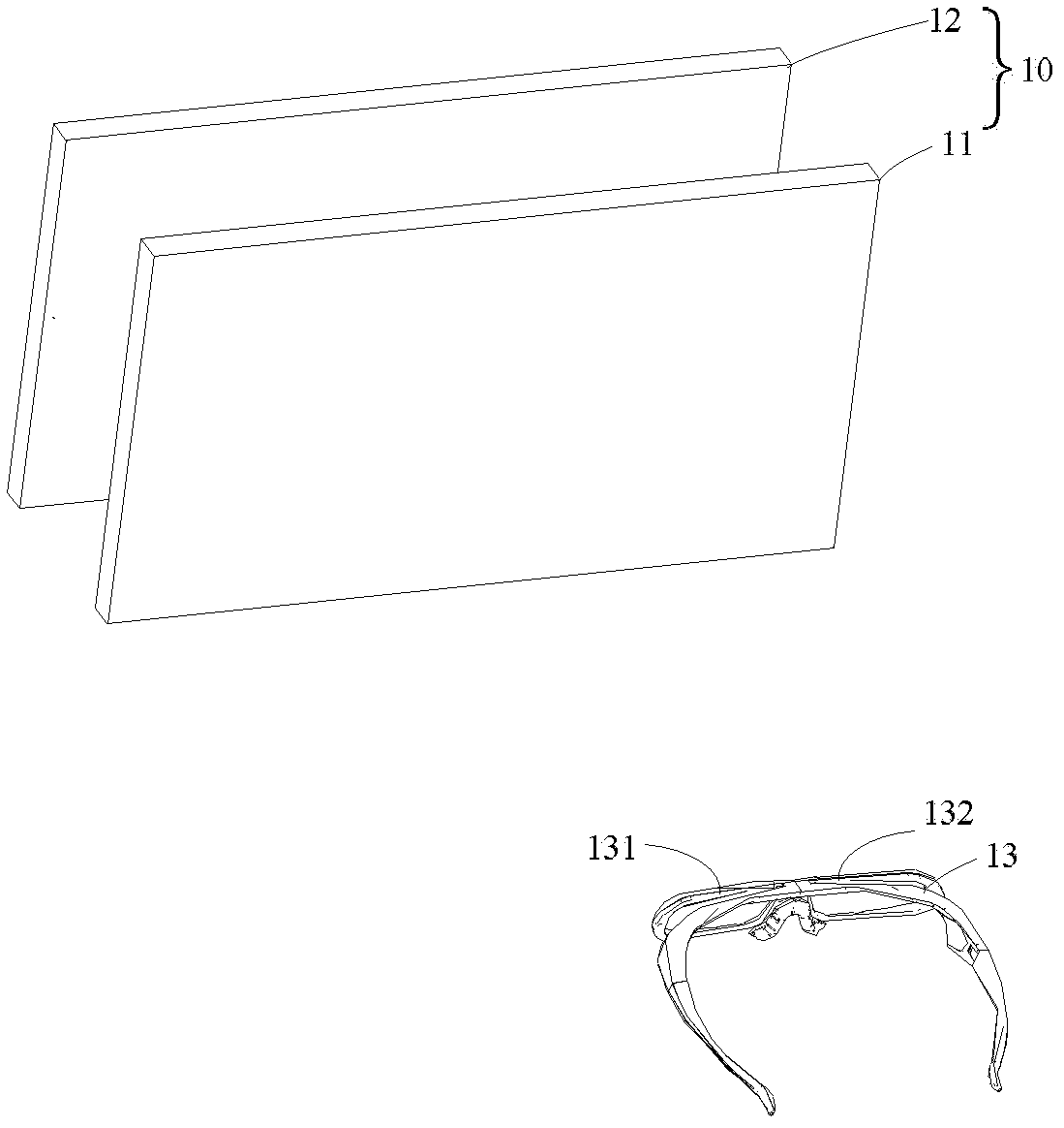 Three-dimensional display device and display control method thereof