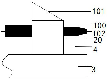 Adjustable battery pack locking mechanism suitable for hoisting type battery replacing vehicle