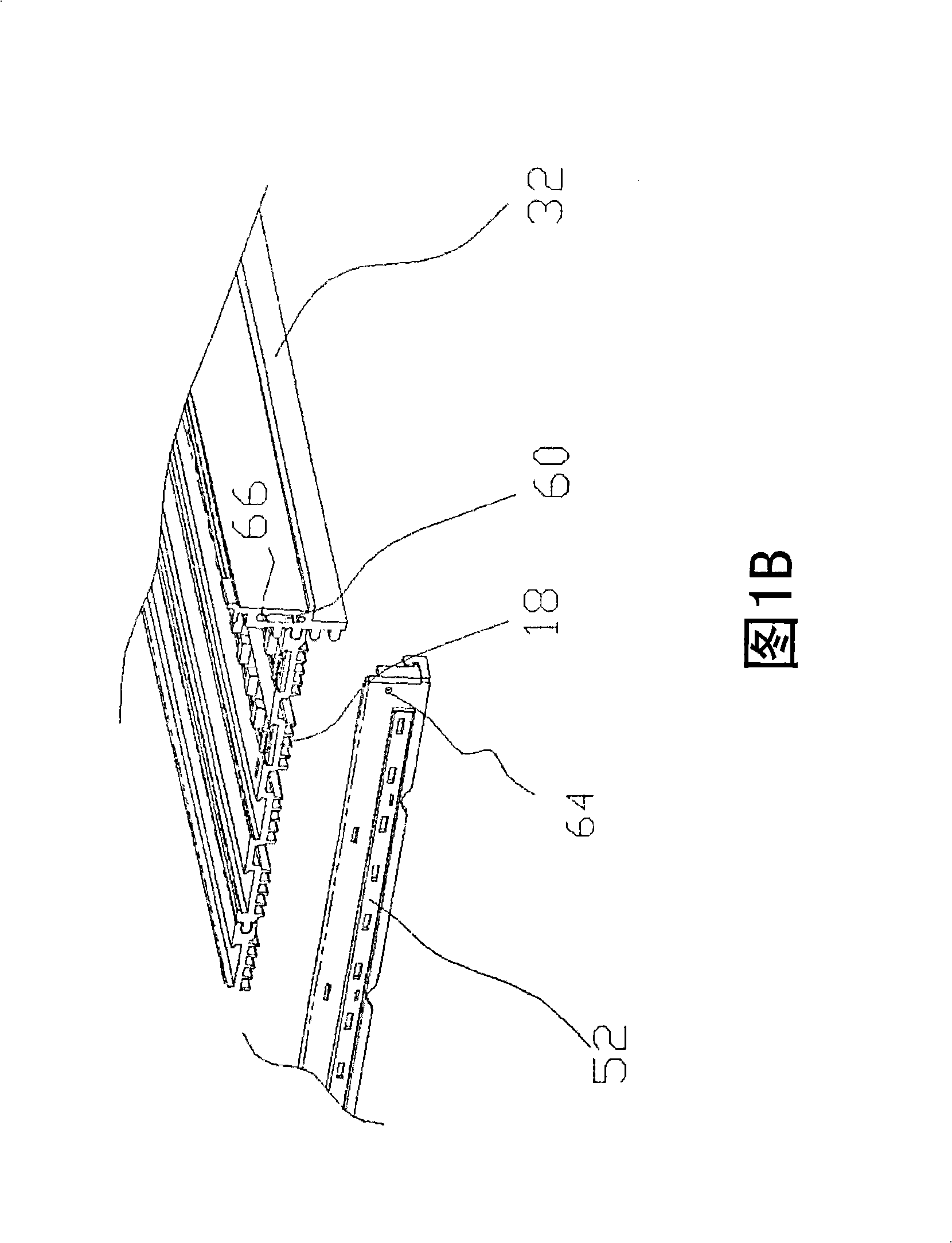 Backlight module frame and its assembling method