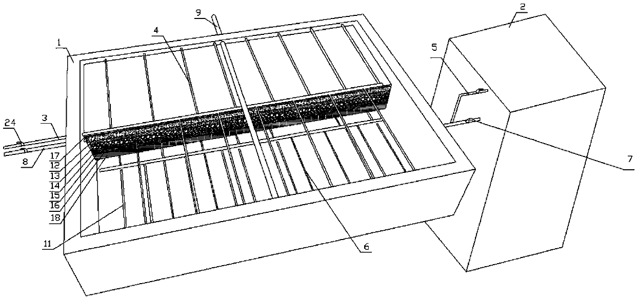 Immobilized microbial filter bed