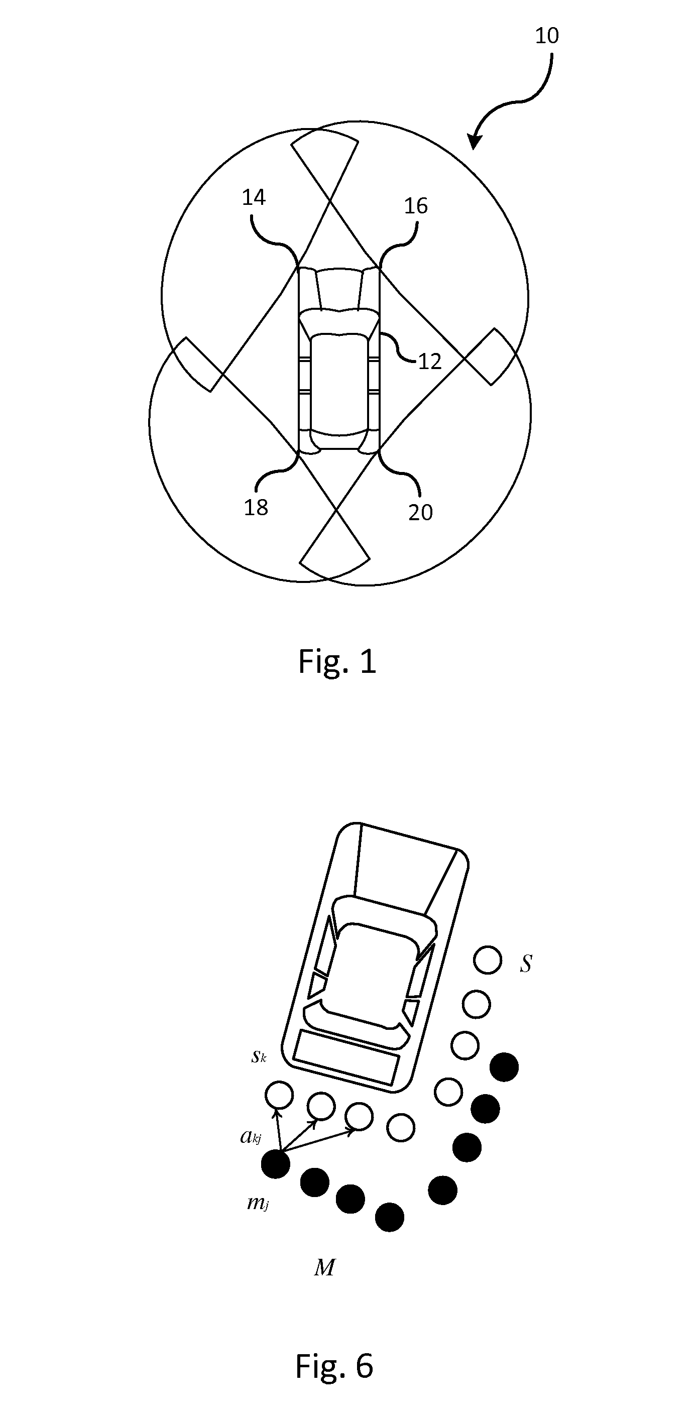 Object fusion system of multiple radar imaging sensors