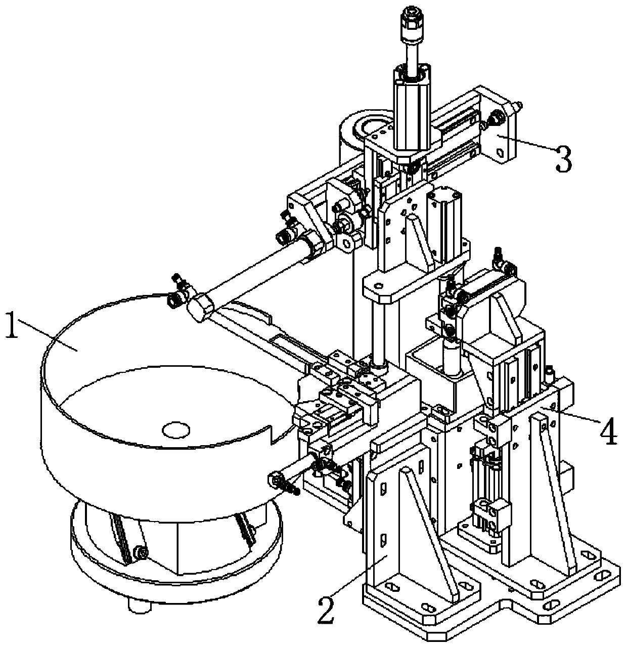 Cylinder sealing ring feeding device