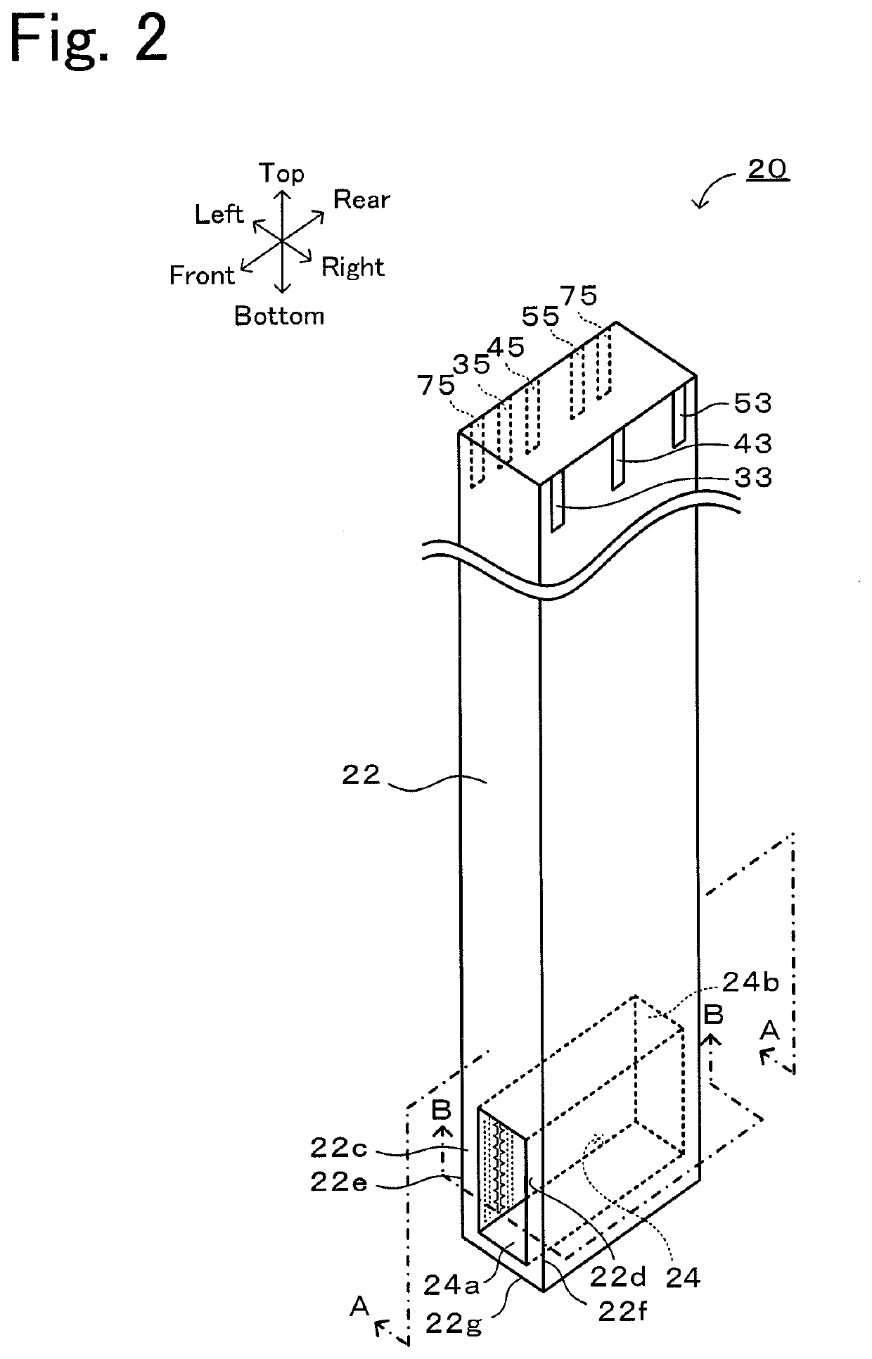 Particle detection element and particle detector