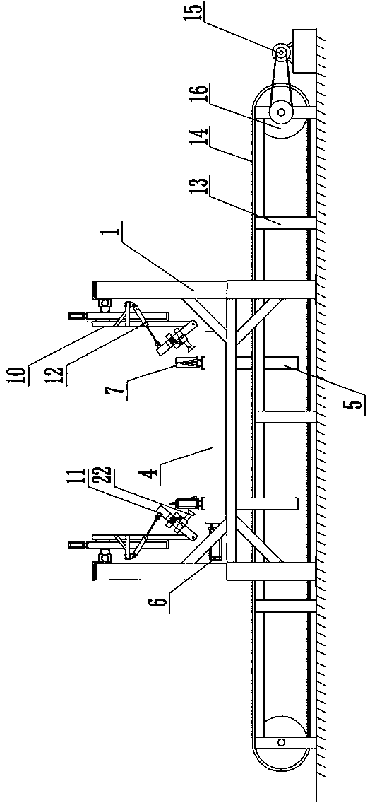 Anti-oxidation spraying device and method for anode carbon block for aluminum electrolysis