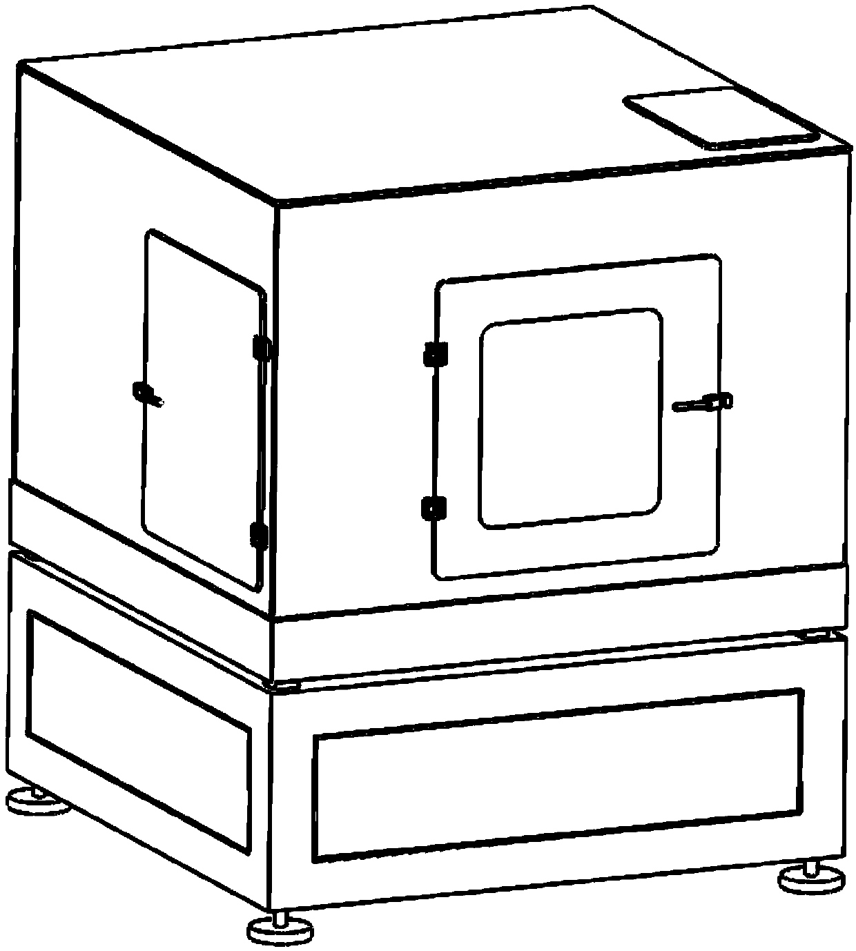 Additive manufacturing and subtractive manufacturing composite machining equipment