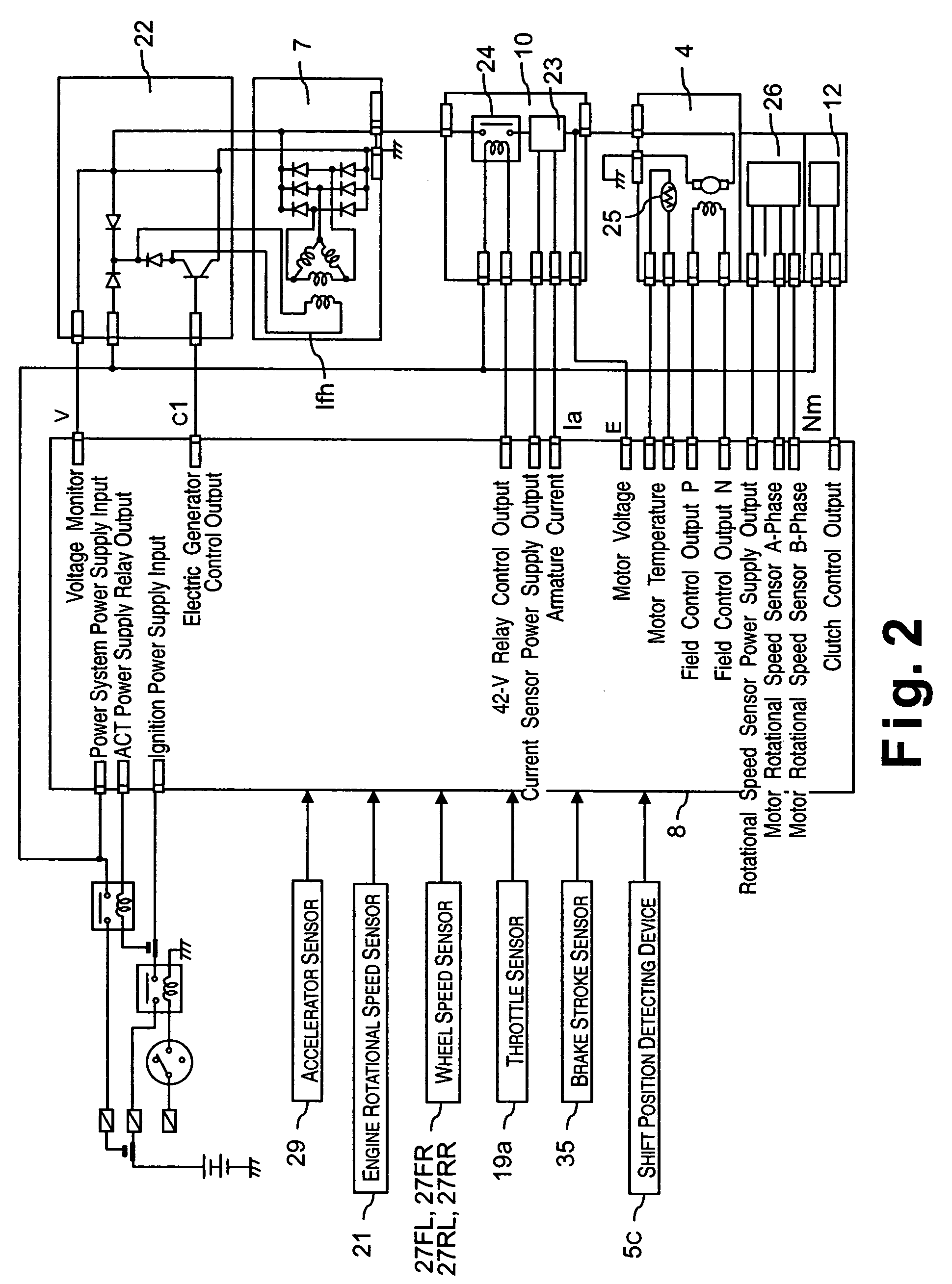 Vehicle drive force control apparatus