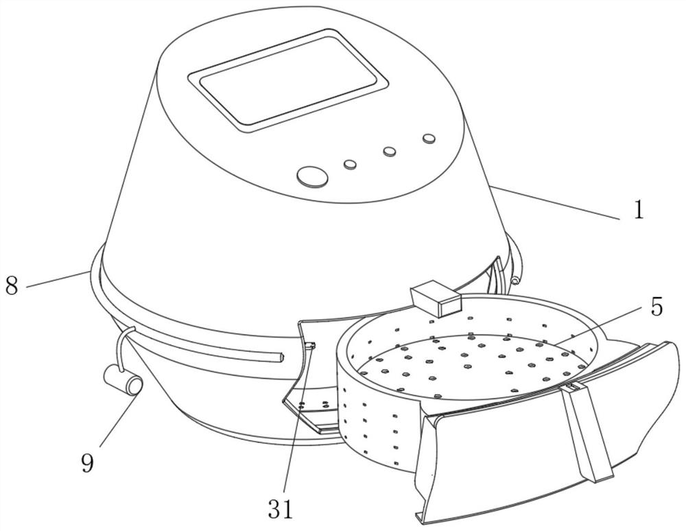 A smart air fryer