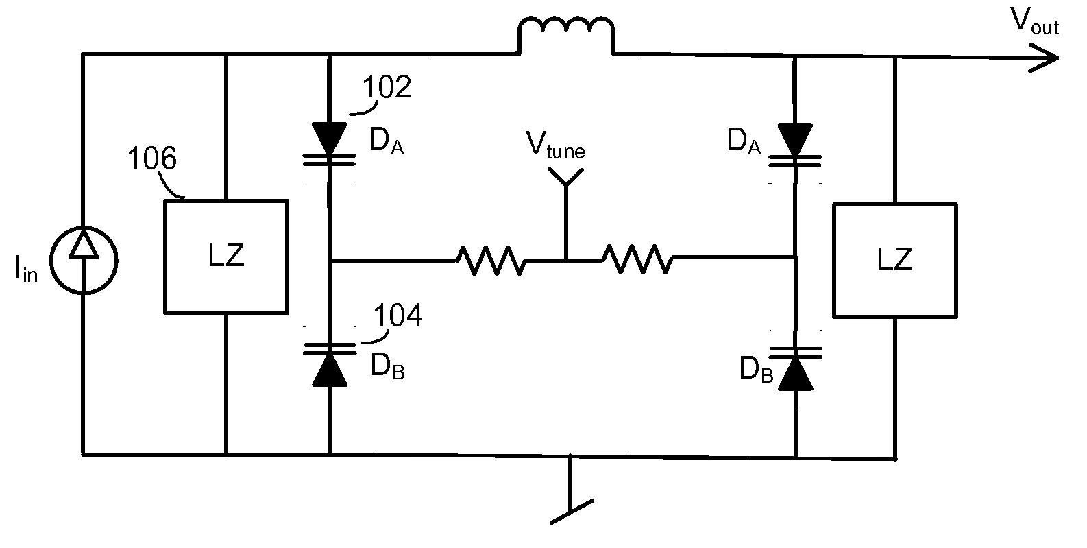 Distortion reduction for variable capacitance devices
