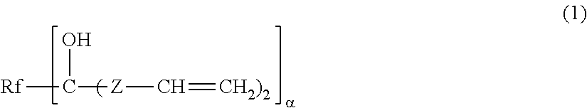 Fluoropolyether-containing polymer