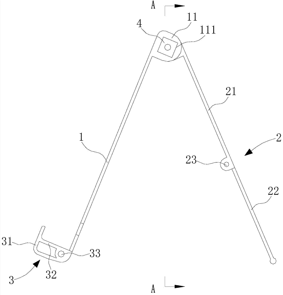 Panel electronic product bracket