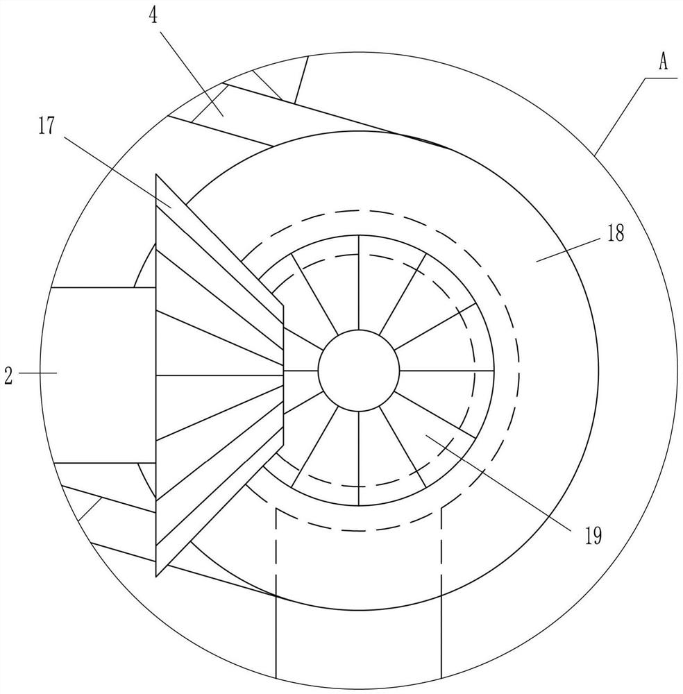 A high-efficiency anti-clogging scraper conveyor