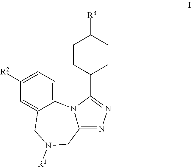 Heteroaryl-cyclohexyl-tetraazabenzo[e]azulenes