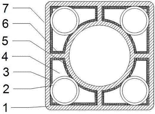 Cable protection pipe