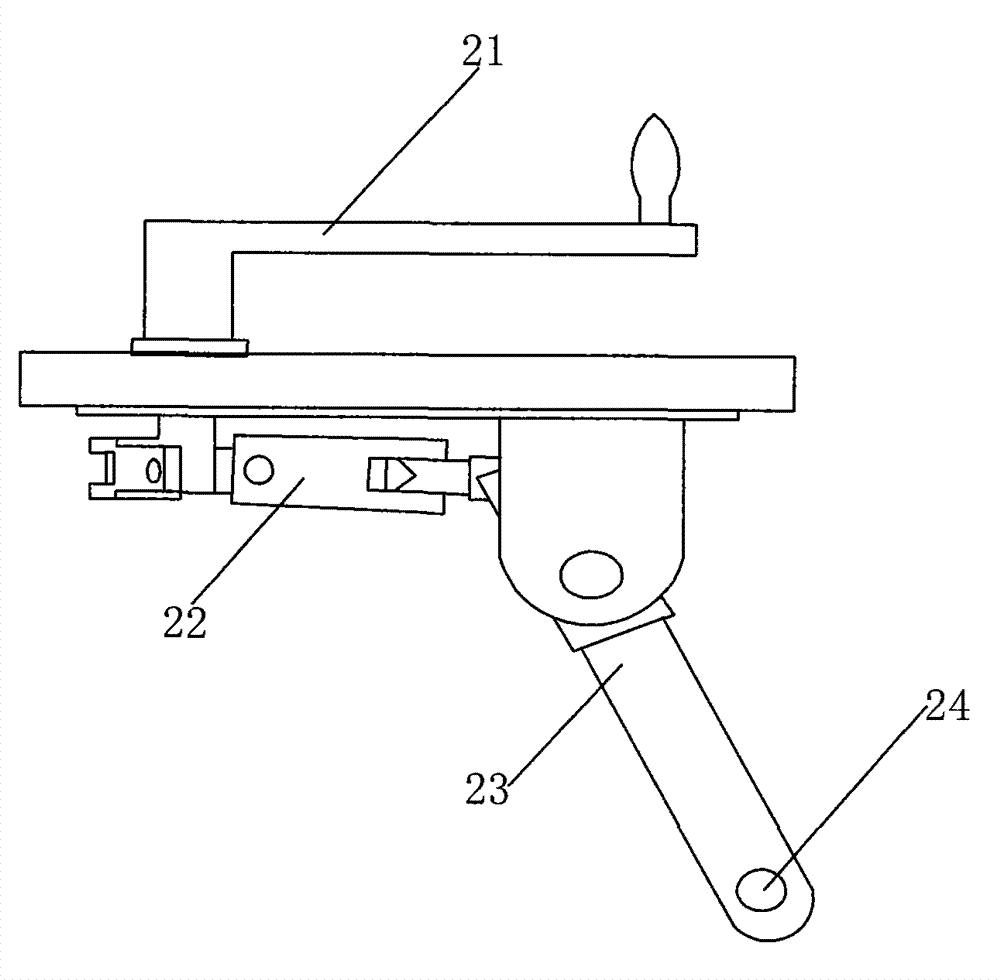 Gear shifting mechanism of power head with adjustable multi-level rotational speed