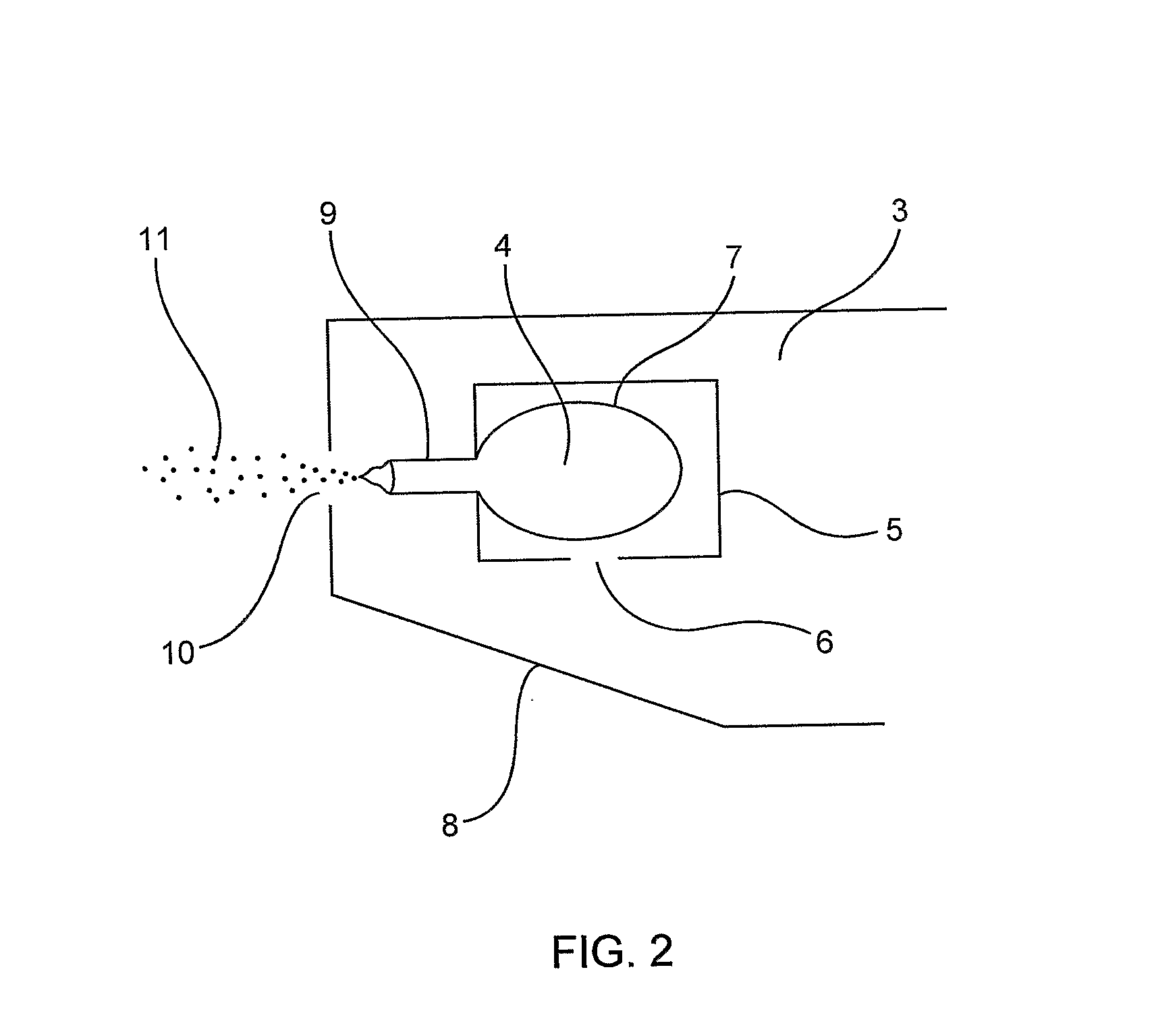 Device and Method for Generating an Aerosol From a Liquid Formulation and Ensuring Its Sterility