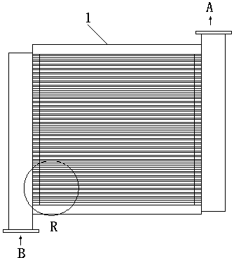 A heat exchanger with microchannels or/and thin channels on two or more sides