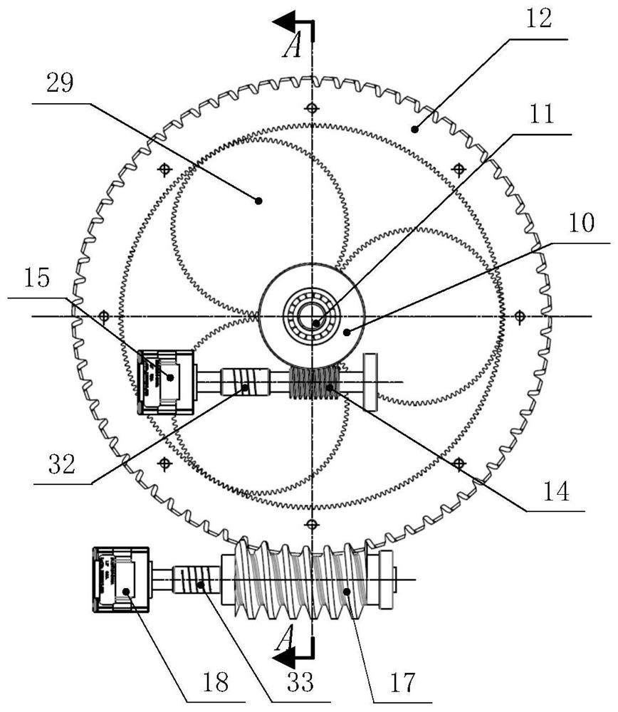 Distributed type electric redundance steer-by-wire teaching mechanism