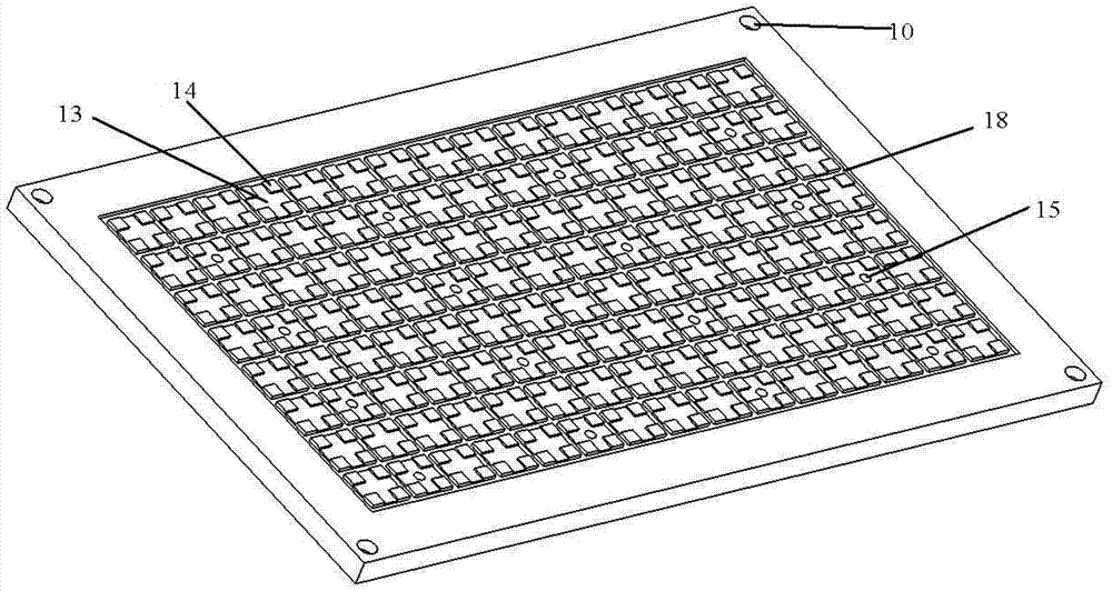 Vacuum adsorbing system for clamping and fixing thin plate during milling and use method thereof