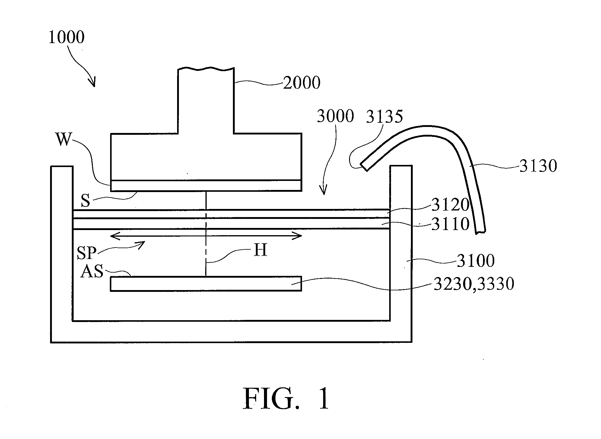 Adjustable anode assembly for a substrate wet processing apparatus