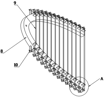 String knocking music device