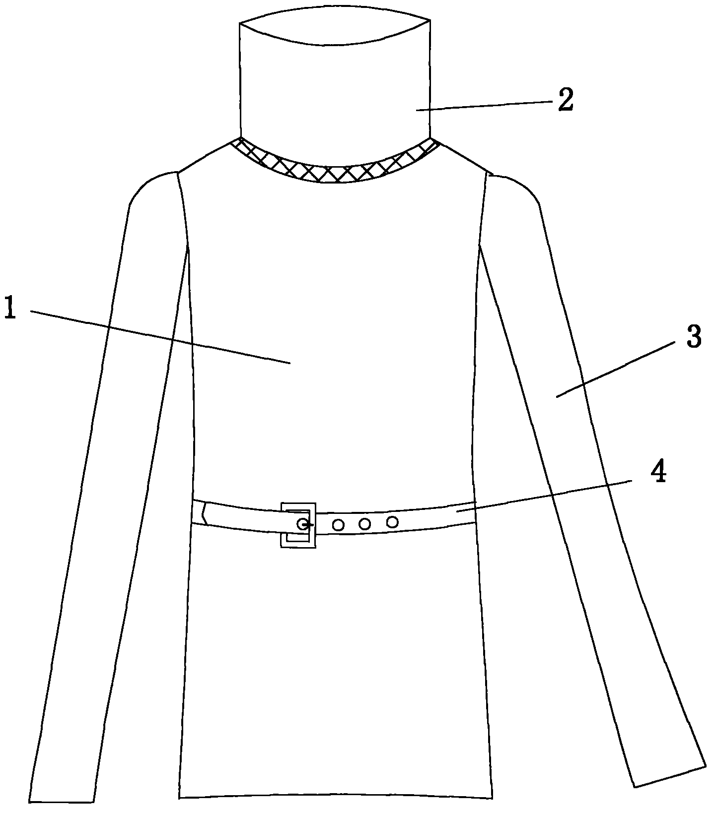 Sound-proof garment with shape memory function