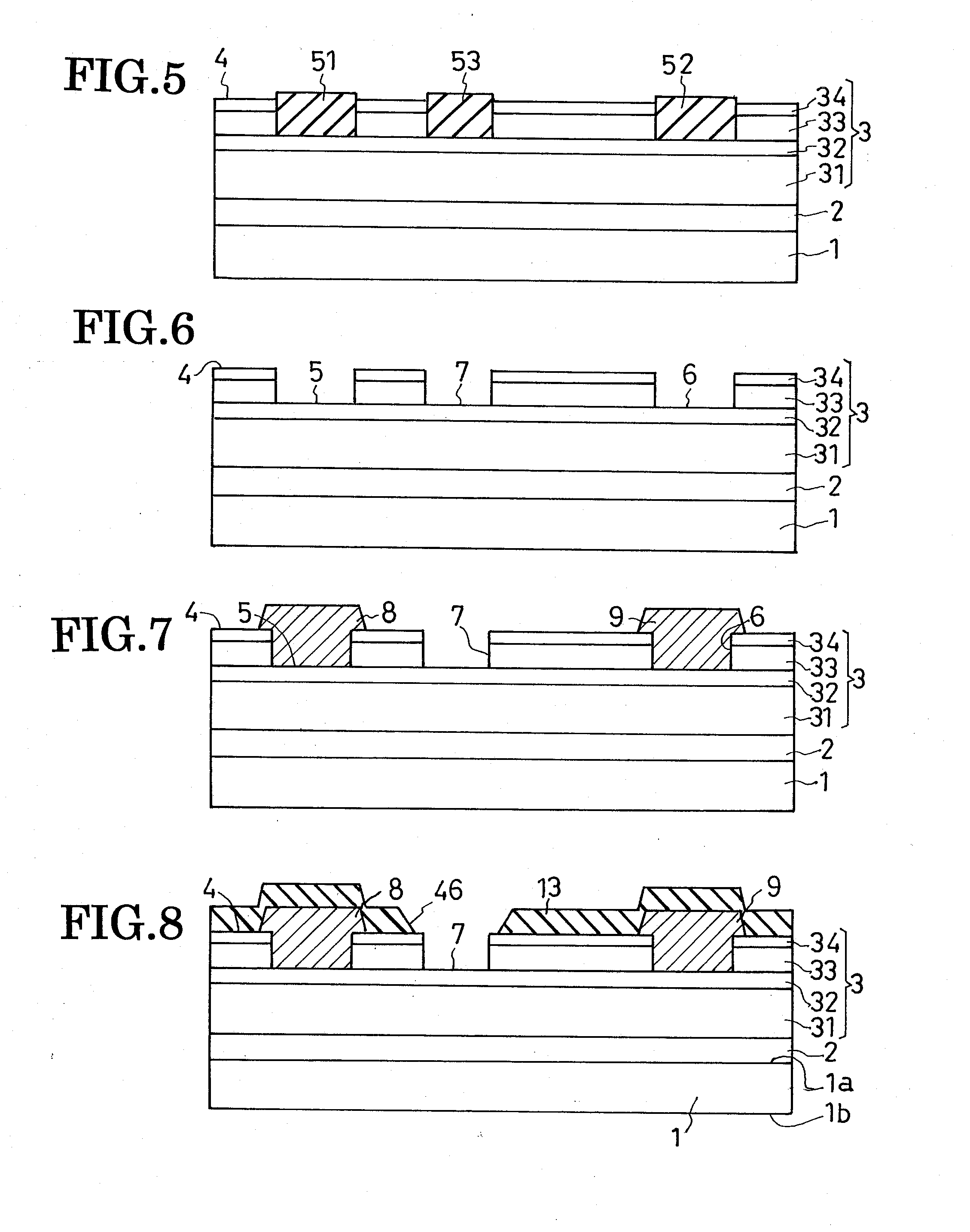 Field-effect semiconductor device, and method of fabrication