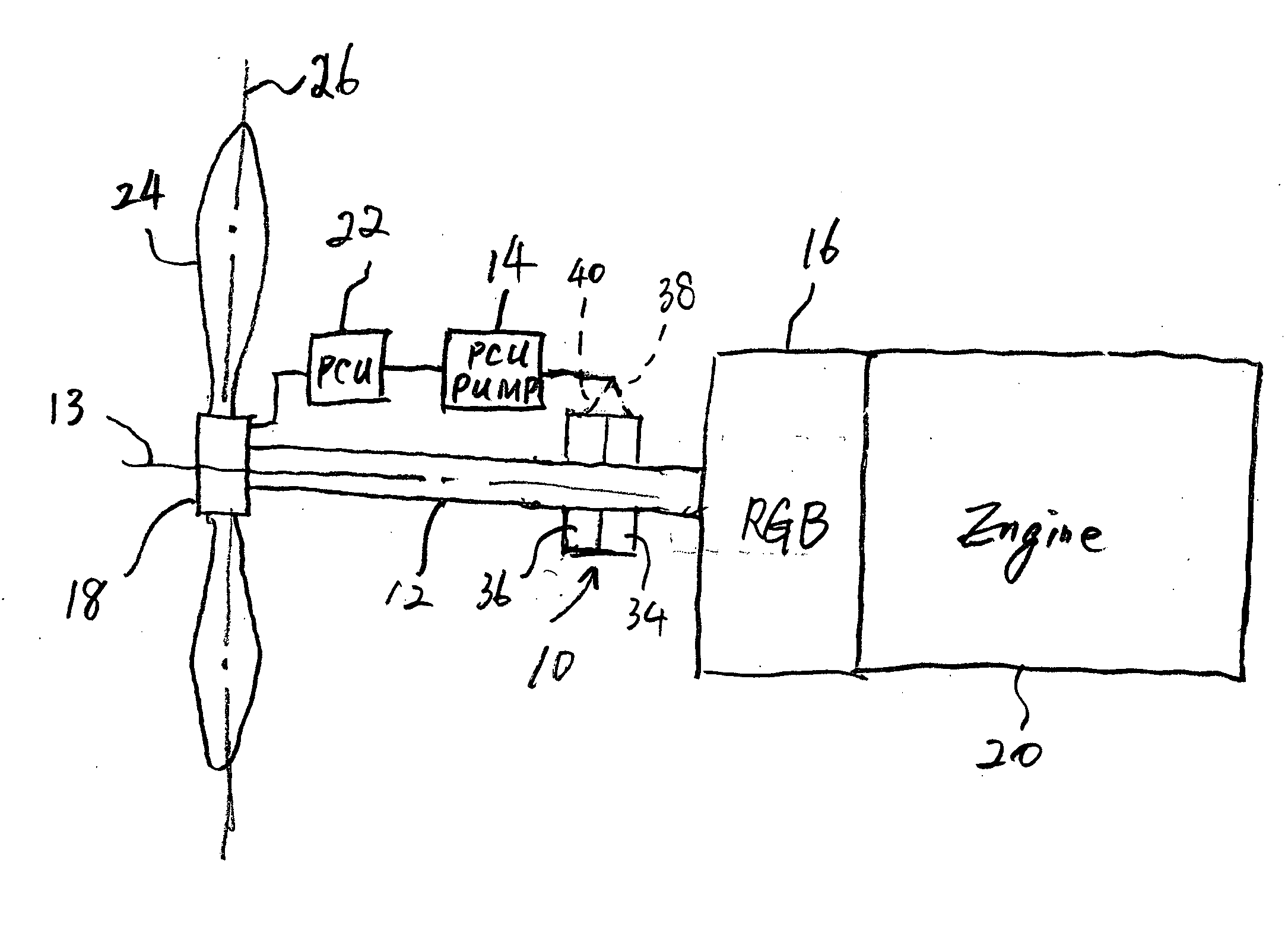 Reversible driving apparatus for PCU pumps