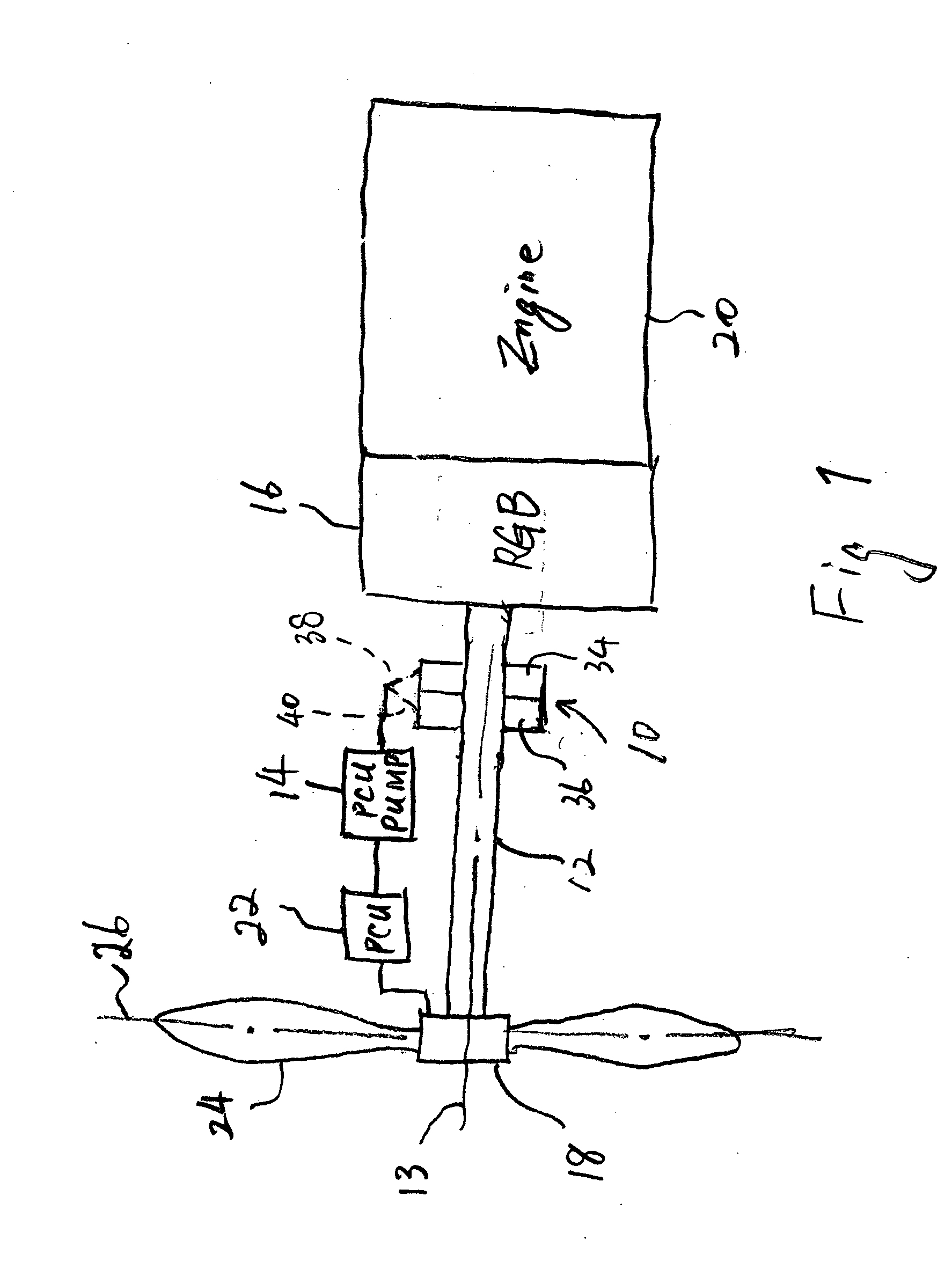 Reversible driving apparatus for PCU pumps