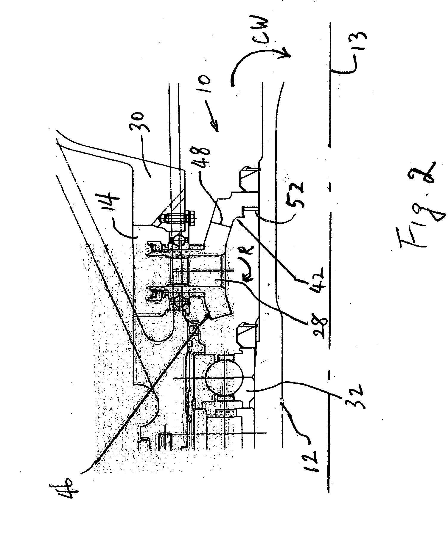 Reversible driving apparatus for PCU pumps