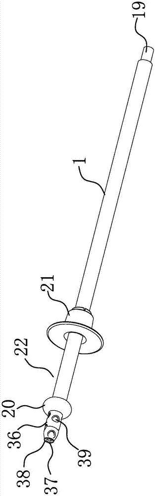 Dry thoracic-closed drainage device with locking tube